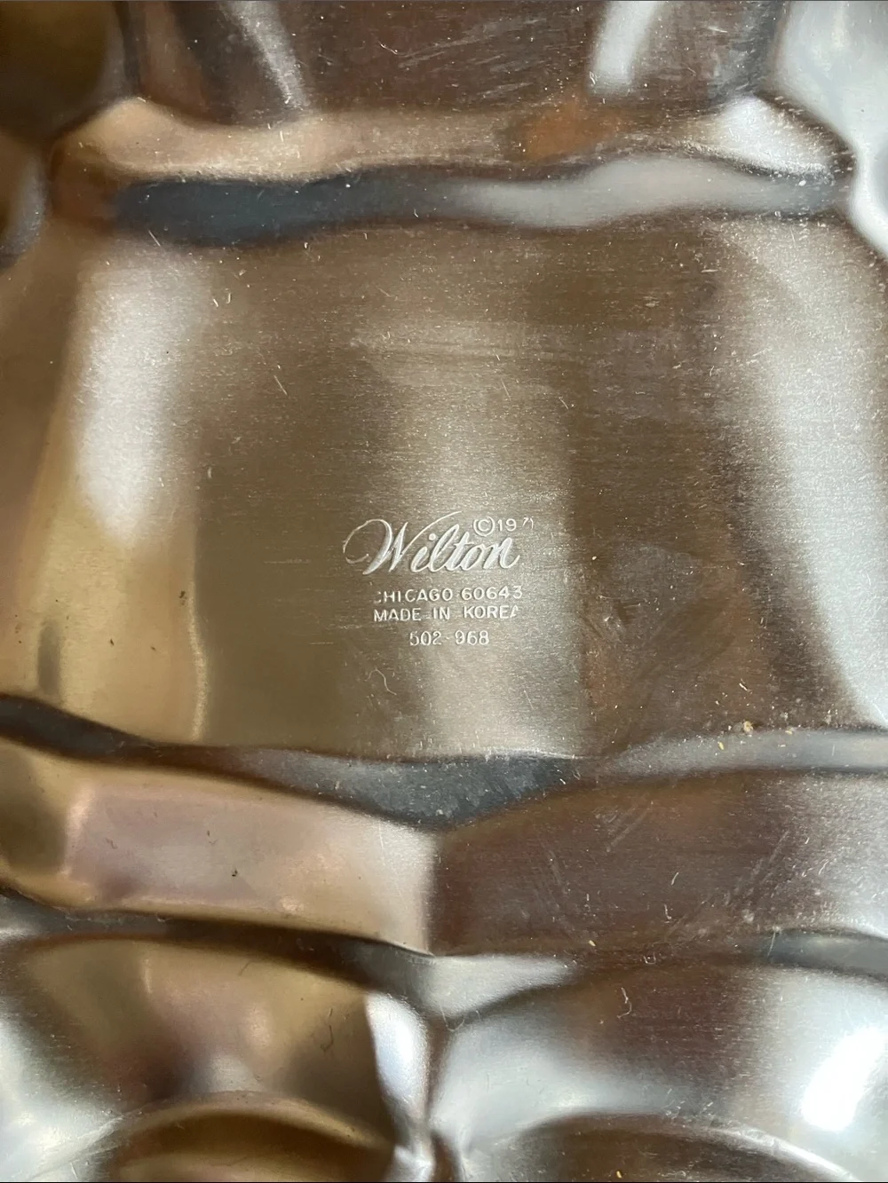 Wilton Silver Gingerbread Girl Cake Pan